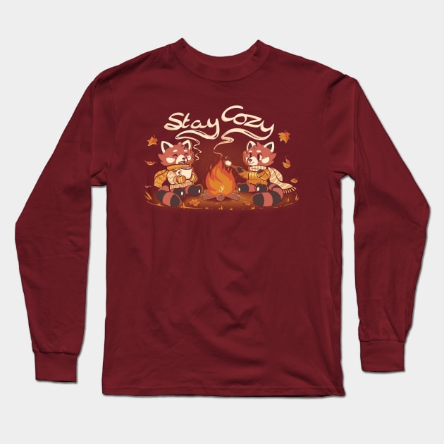 Stay Cozy Long Sleeve T-Shirt by TechraNova